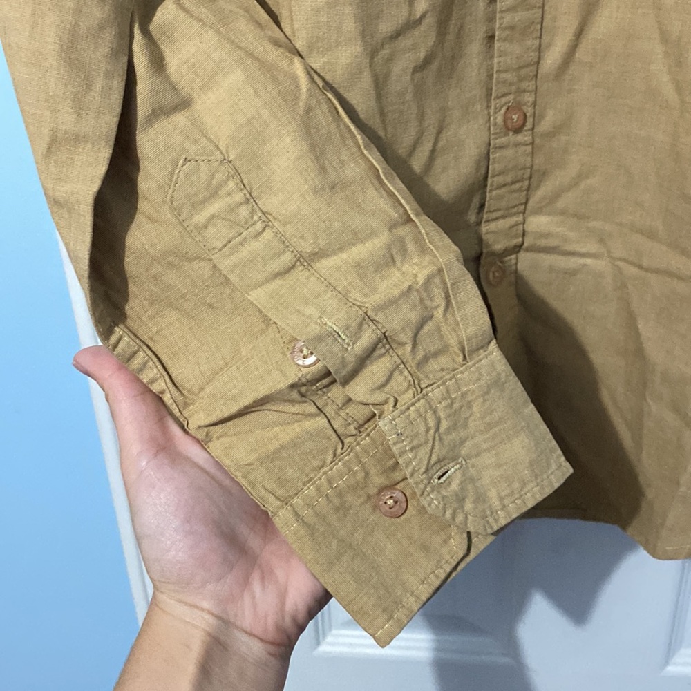 ARROW made in USA 100% cotton men’s slim fit button down size: large - Picture 5 of 9
